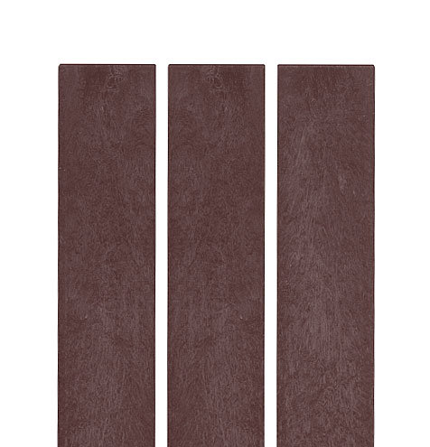 Zaunlatte 78x21, 1,78 m, mit geradem Kopf, braun