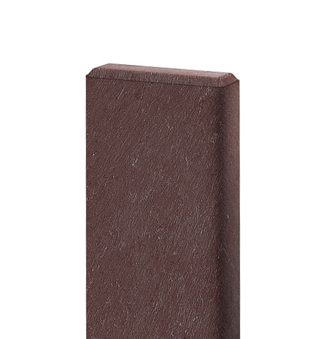 Bankbrett 120x40mm, 1,0 m lang, braun